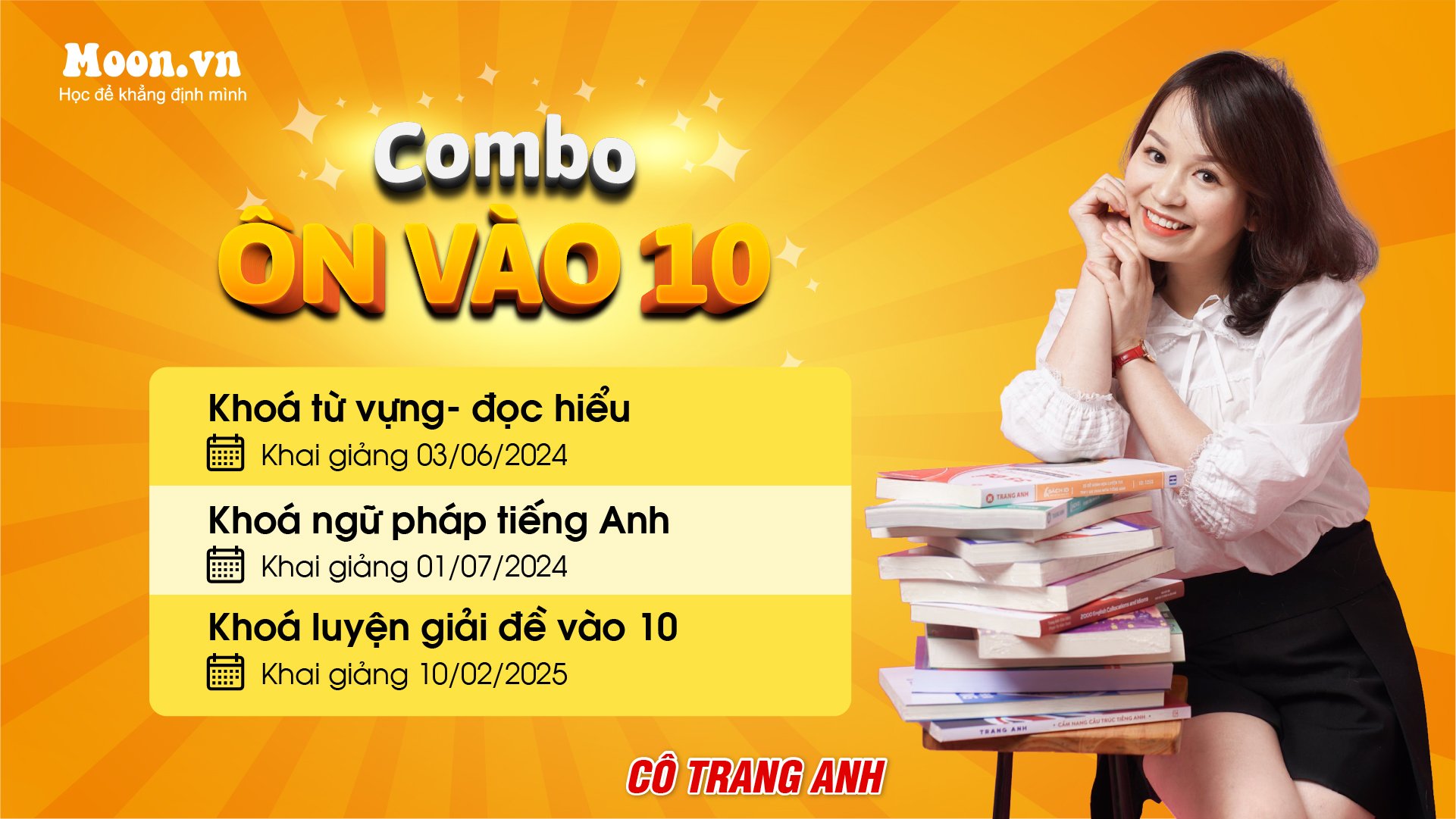 LỘ TRÌNH LUYỆN THI VÀO 10